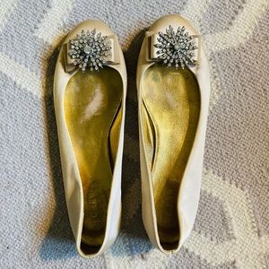 J. Crew holiday sparkle Ballet Flats